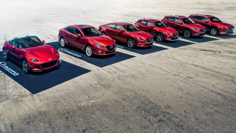 Mazda линейка моделей