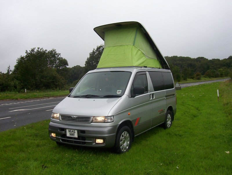 Mazda Bongo Friendee палатка