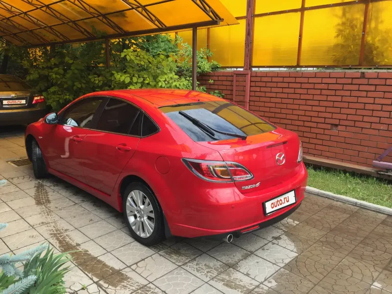 Mazda 6gh красный лифтбек
