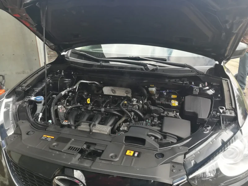 Mazda cx5 2.5 под капотом