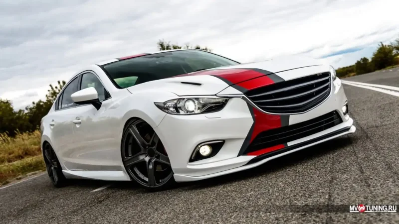 Сплиттер MV-Tuning Mazda 6