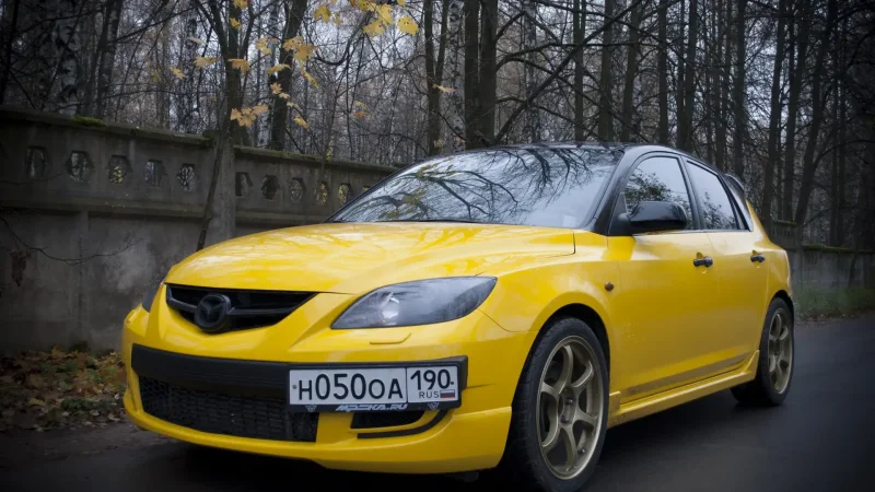 Mazda 3 BK 2005 желтый