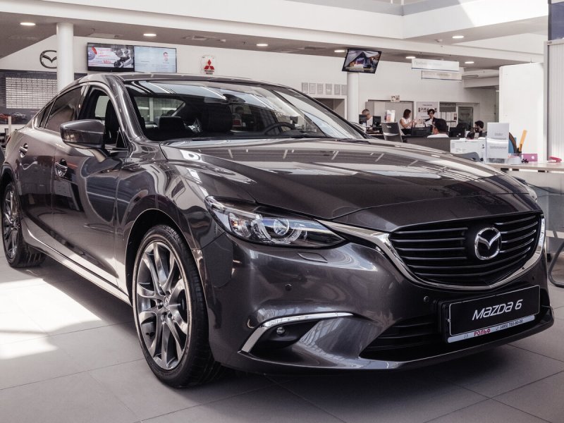 Mazda 6 2018 серая