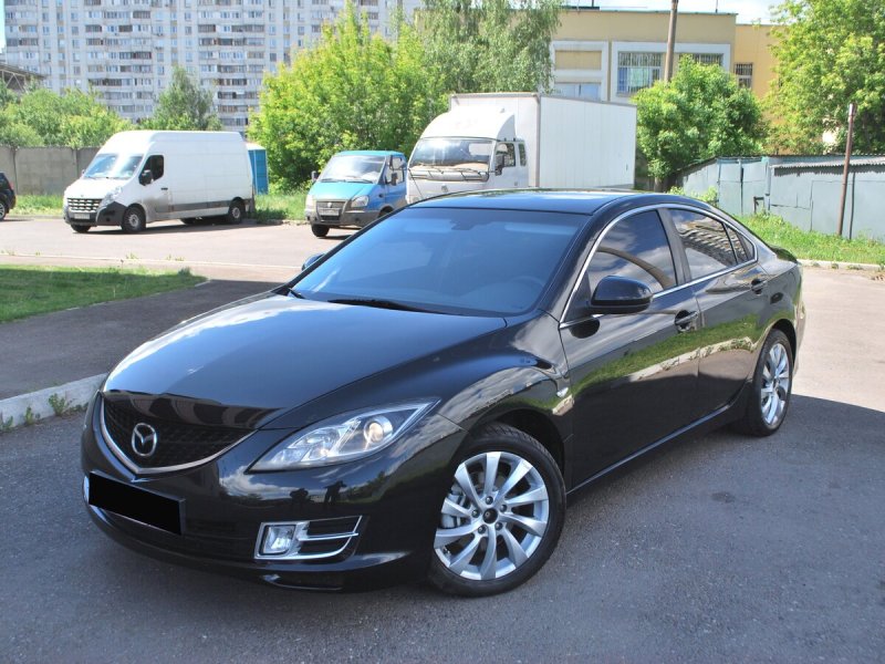 Mazda 6 2008 белая