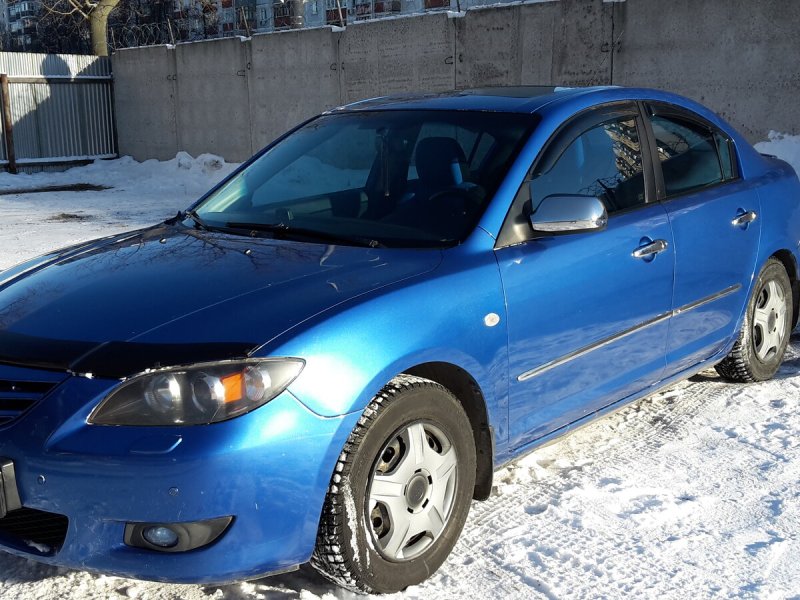 Mazda 3 Blue Curacao