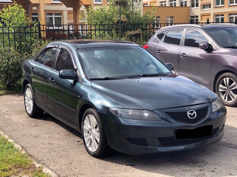 Mazda 6 gg зеленая