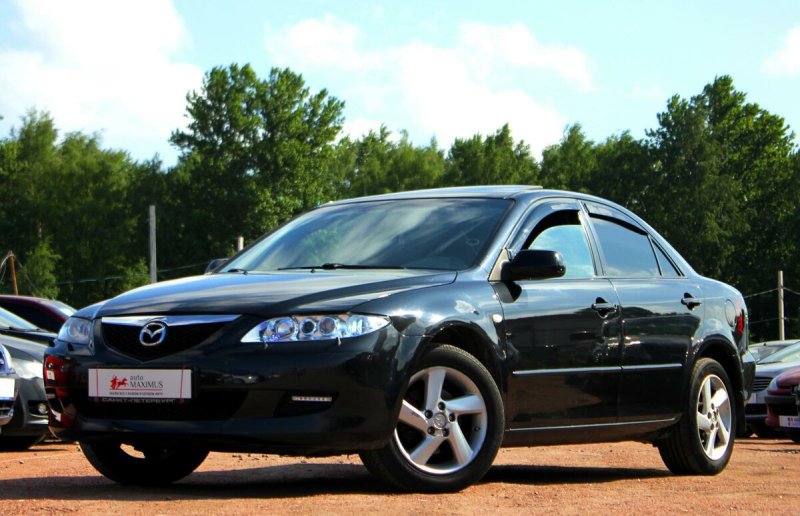 Mazda 6 2005 черная