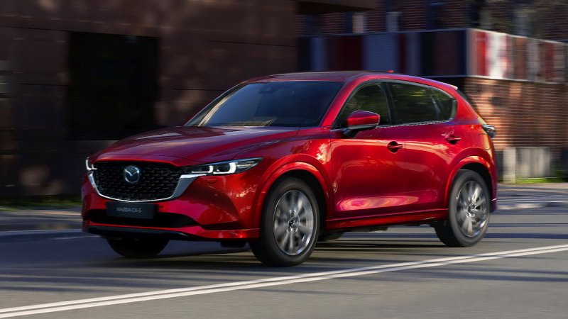 Mazda cx5 2022 Рестайлинг