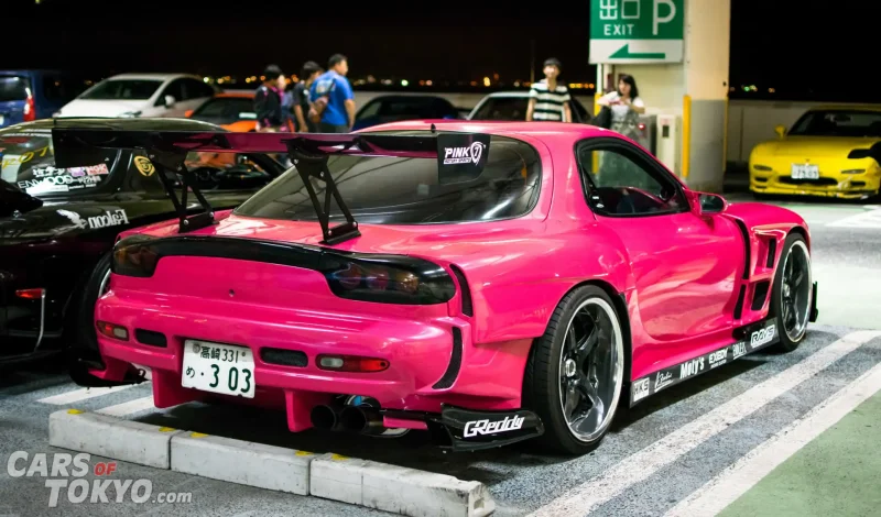 Mazda rx7 фиолетовая