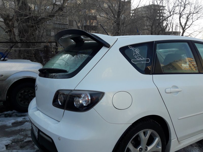 Спойлер Mazda 3 MPS