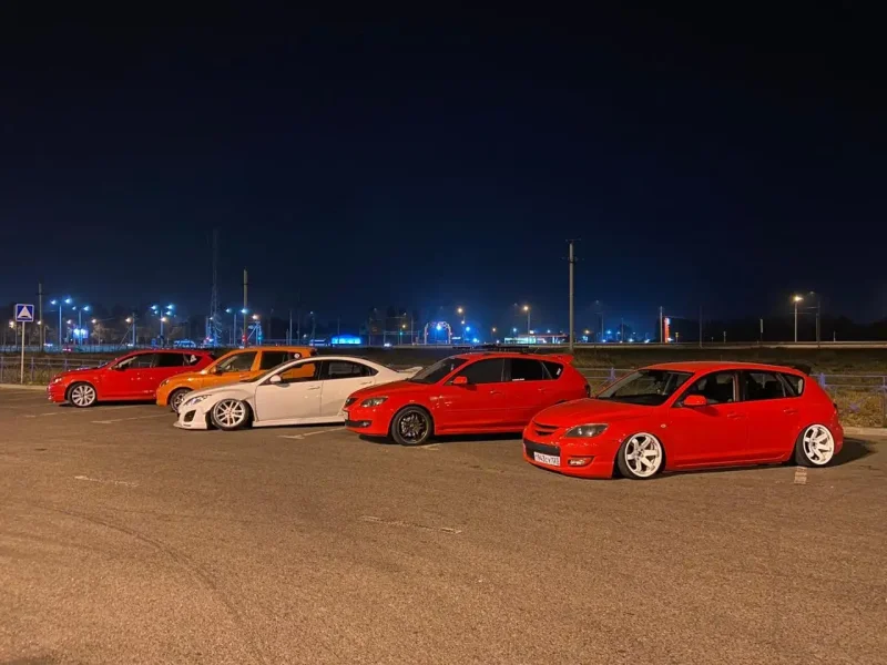 Mazda 6 gg ночная сходка