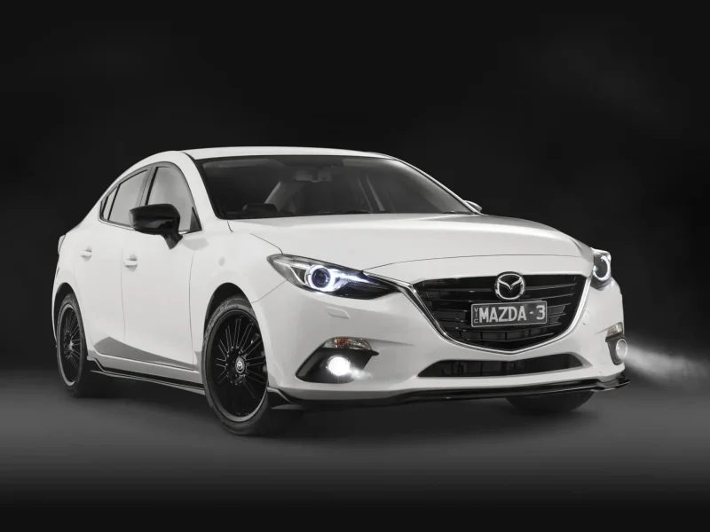 Mazda 3 White 2014