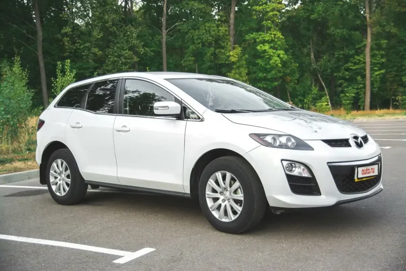 Mazda cx7 белая