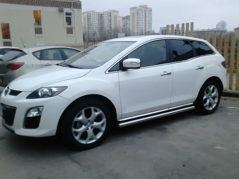 Mazda cx7 белая