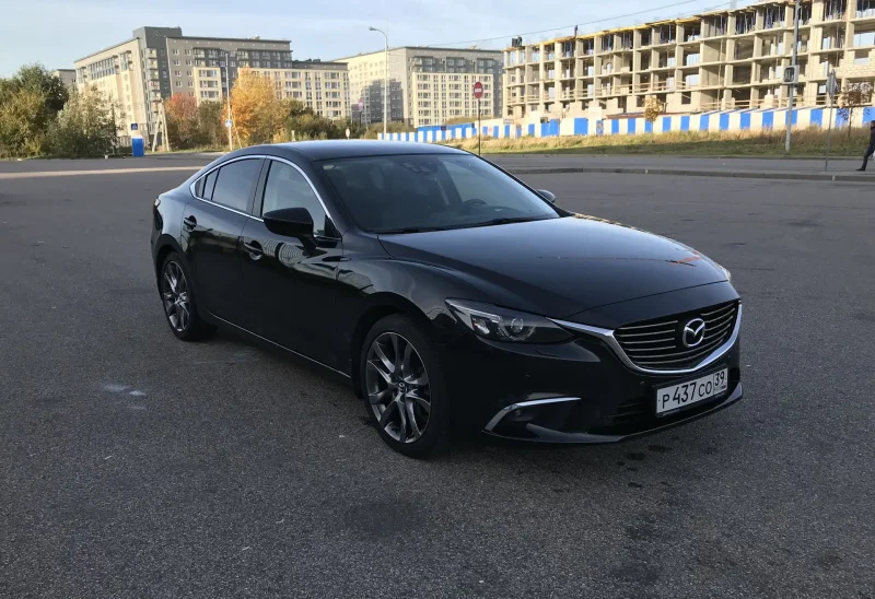Mazda 6 2015 черная