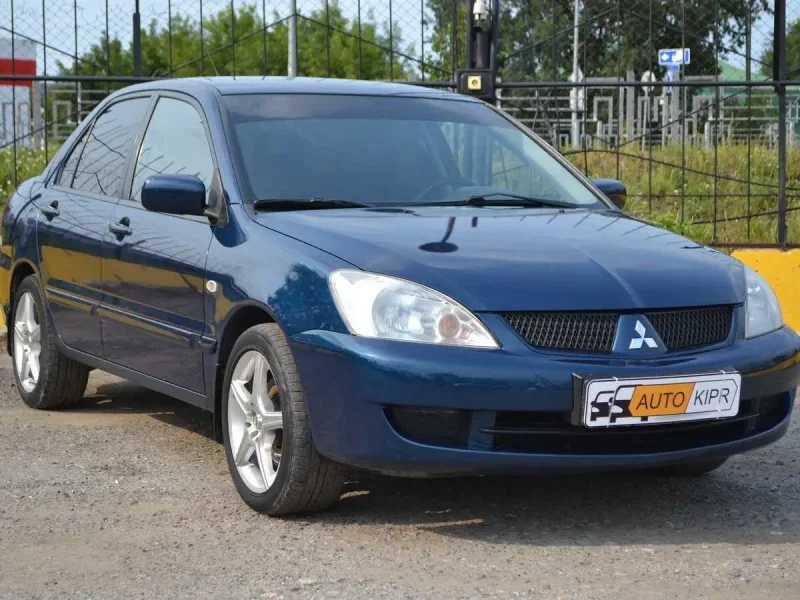Mitsubishi Lancer 9 2006 синяя