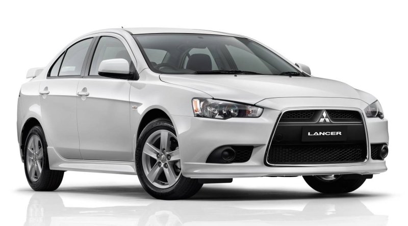 Mitsubishi Lancer 10 White
