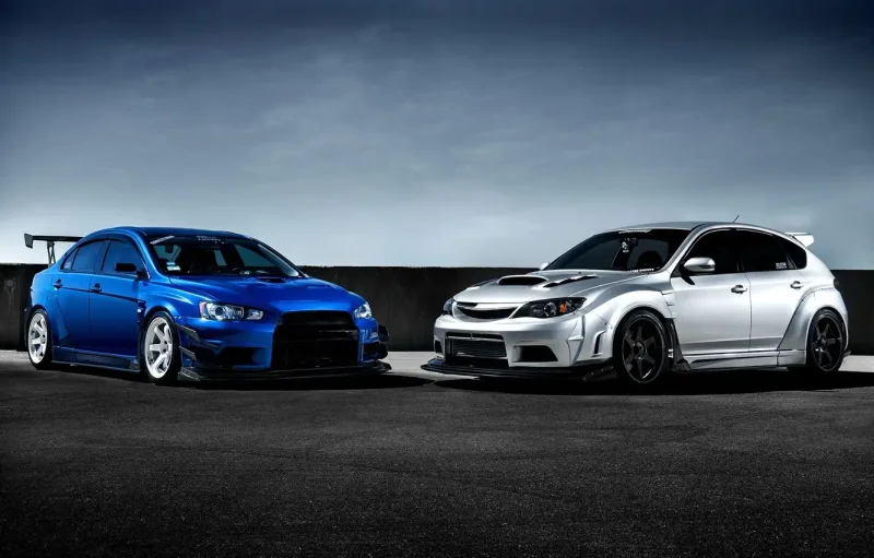 Lancer Evolution 10 Subaru Impreza