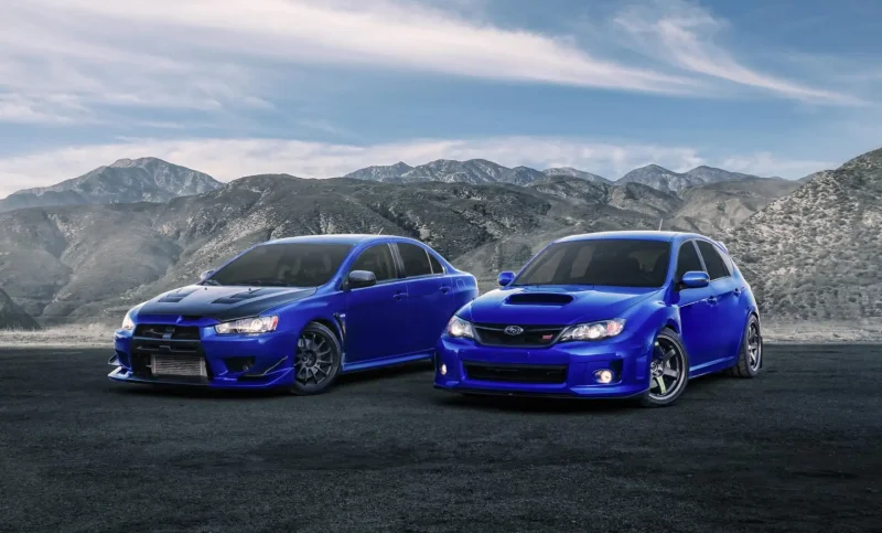 Lancer Evolution 10 Subaru Impreza