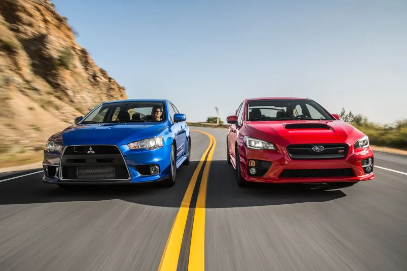Lancer Evolution x vs Lancer 10
