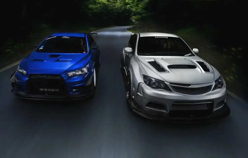 Subaru Impreza Mitsubishi Lancer