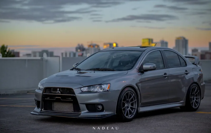 Mitsubishi Lancer Evolution 10 Grey