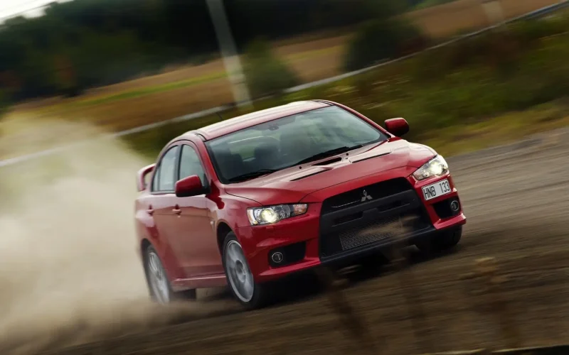 Mitsubishi Lancer Evolution x 4к