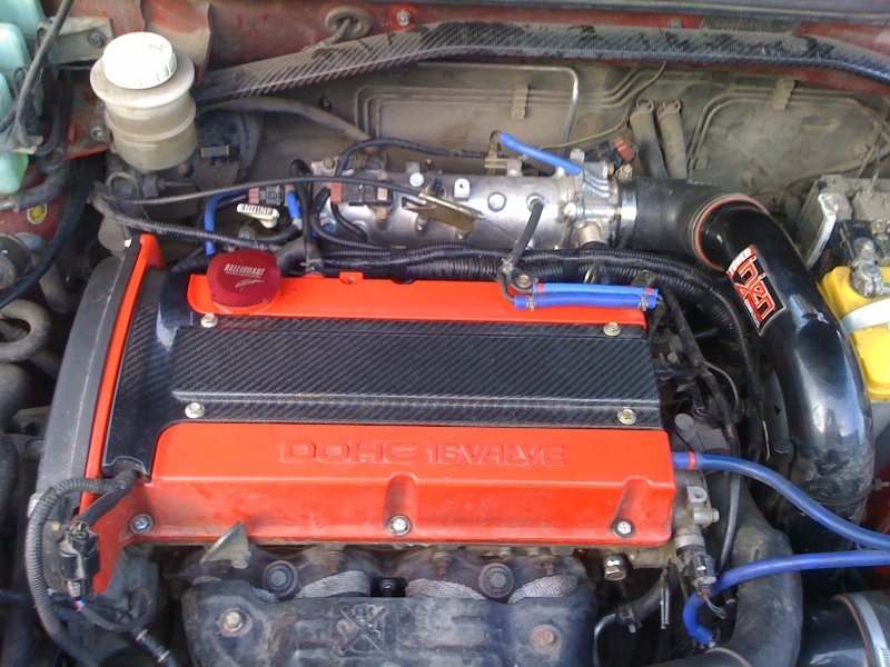 Mitsubishi Lancer 2008 под капотом