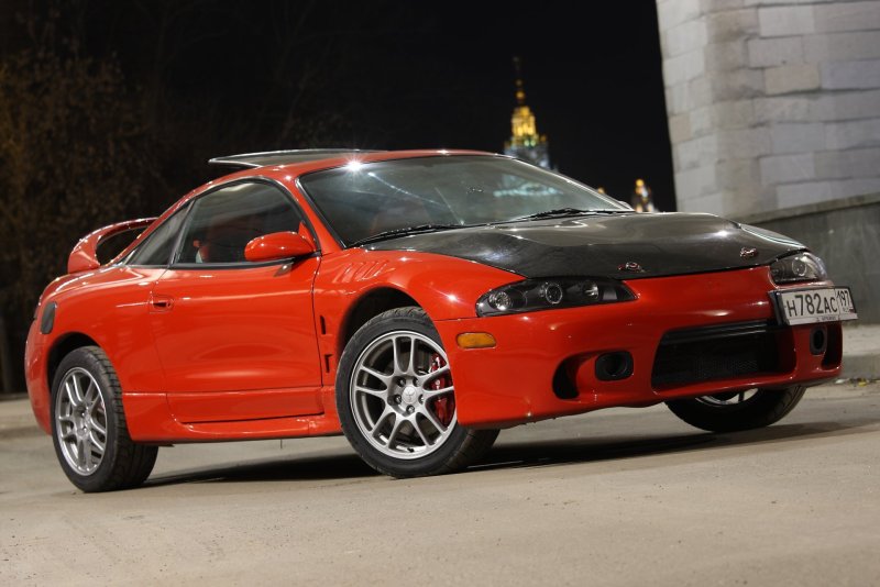 Mitsubishi Eclipse 2g Red