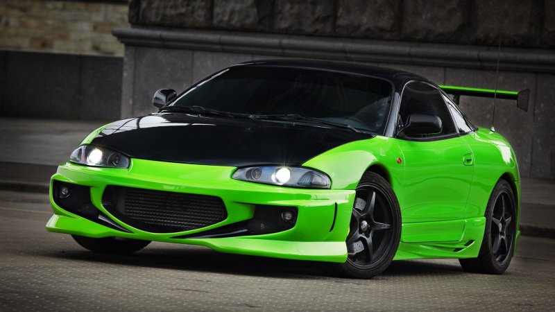 Mitsubishi Eclipse 2 красный