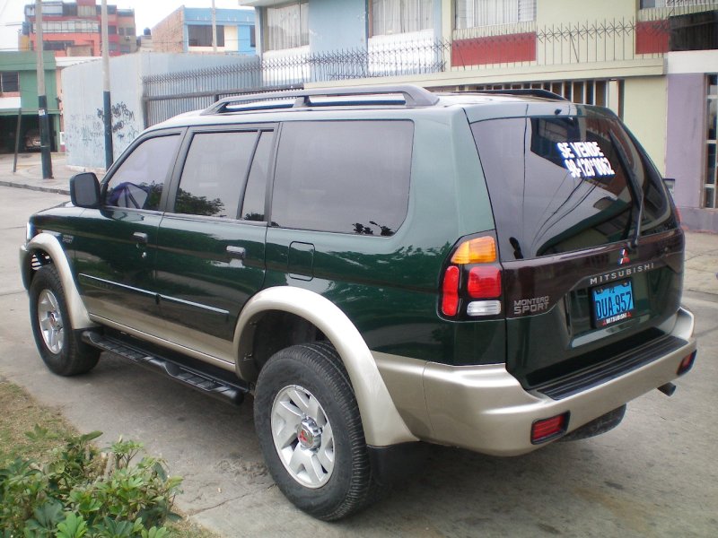 Мицубиси Монтеро спорт 4wd