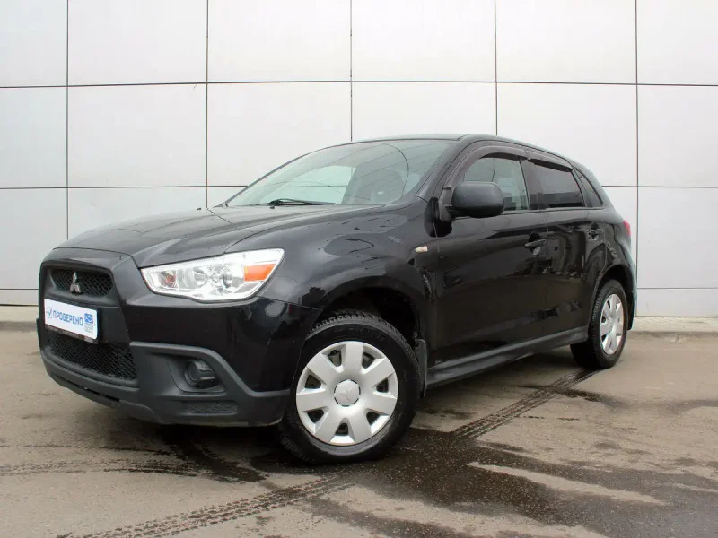 Mitsubishi ASX 2010 чёрная