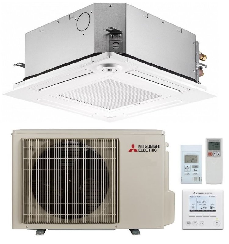 Кассетный кондиционер Mitsubishi Electric SLZ-kf60va2 / suz-ka60va5