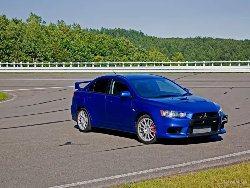 Mitsubishi Lancer 10 Blue