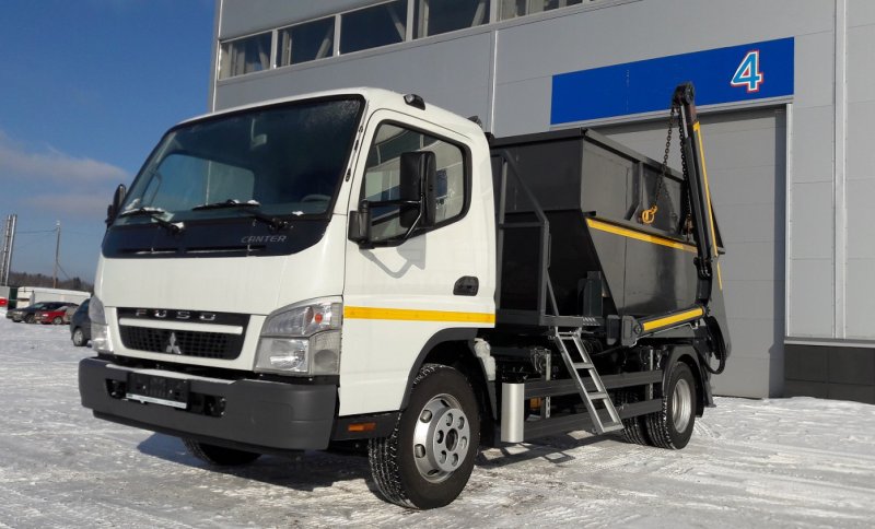 КДМ Эд-100в на шасси Fuso Canter