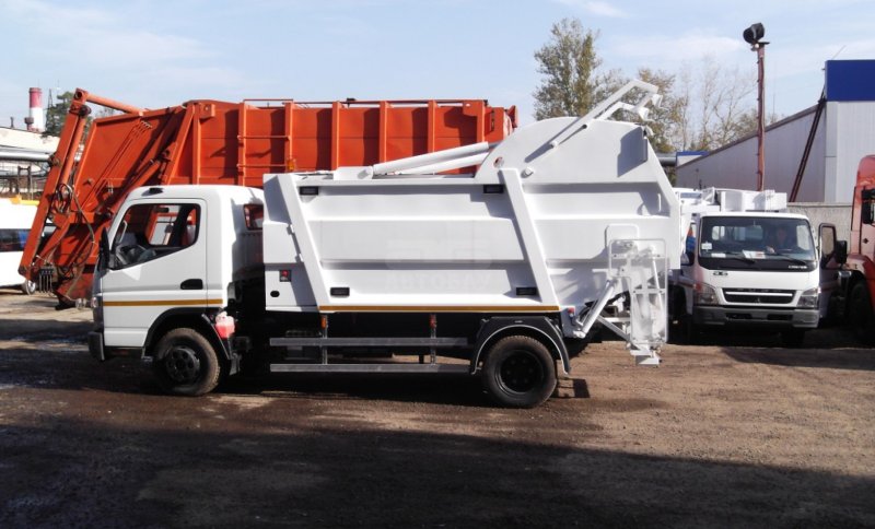 Fuso мусоровоз