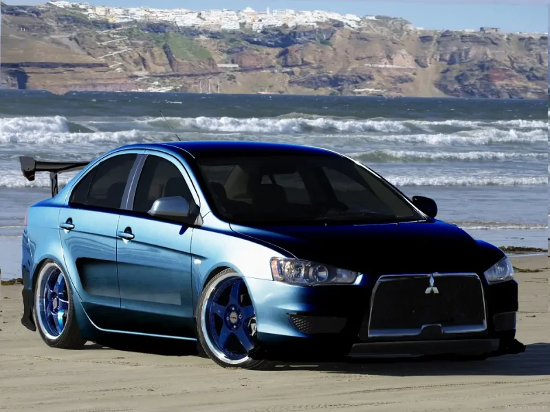 Mitsubishi Lancer x тюнинговая