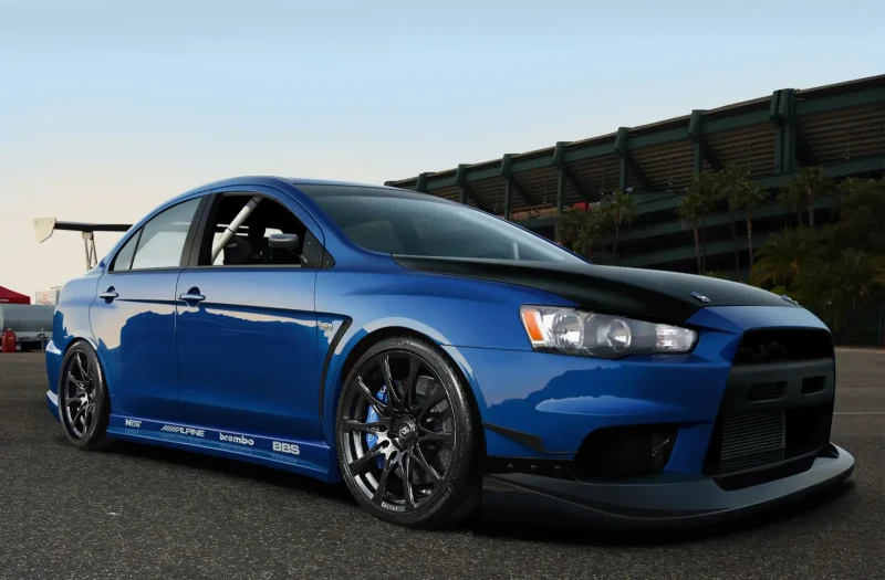 Mitsubishi Lancer x тюнинговая