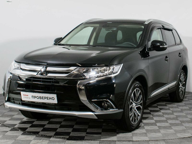 Mitsubishi Outlander XL 2012 черный