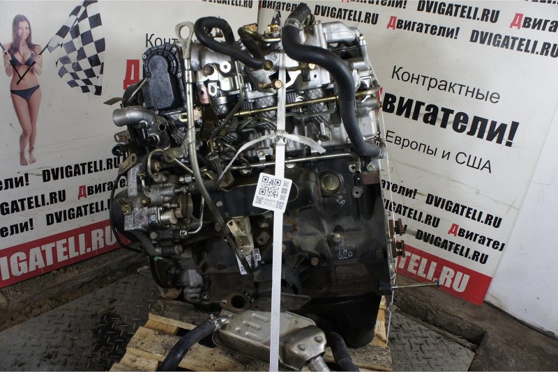 Двигатель Mitsubishi l200 2.5d 4d56