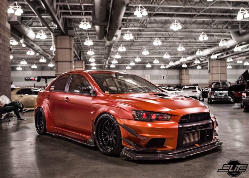 Mitsubishi Lancer Evolution x Green