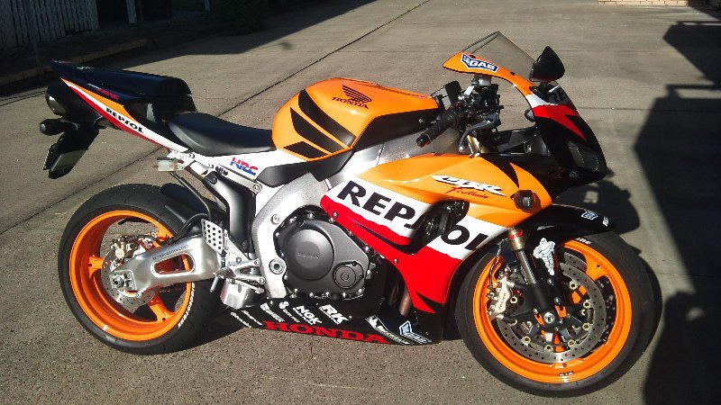 Honda cbr1000rr Fireblade 2014