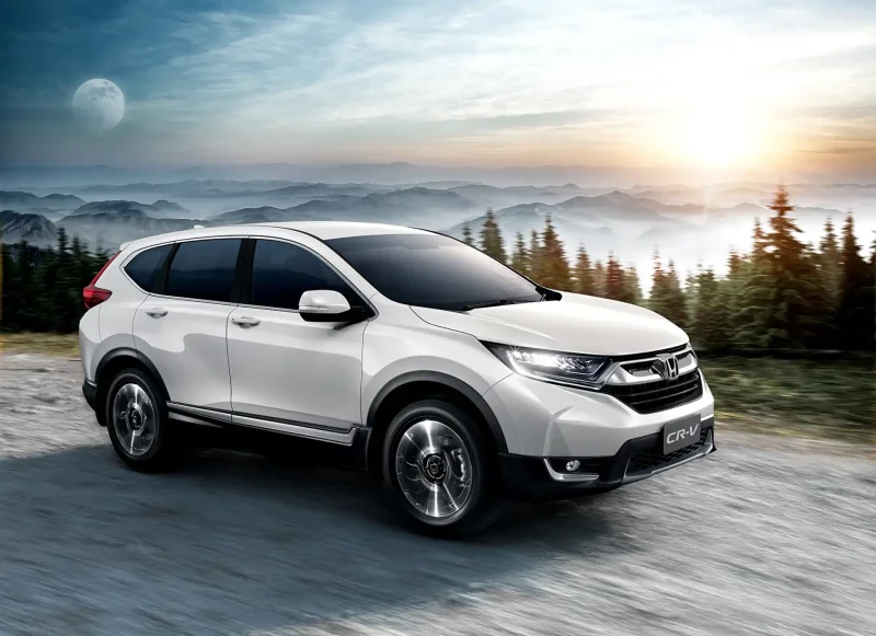 Honda CR-V 2018 белая