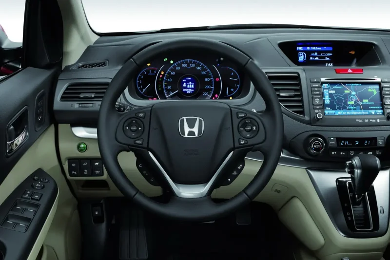 Honda CR-V 2014 белый