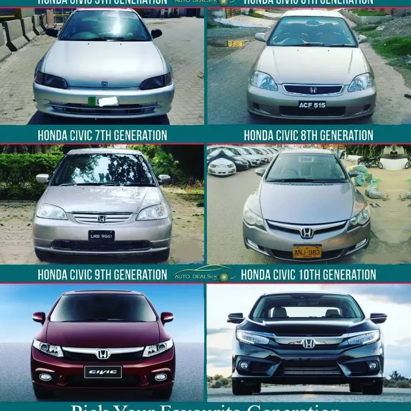 Honda Civic Эволюция