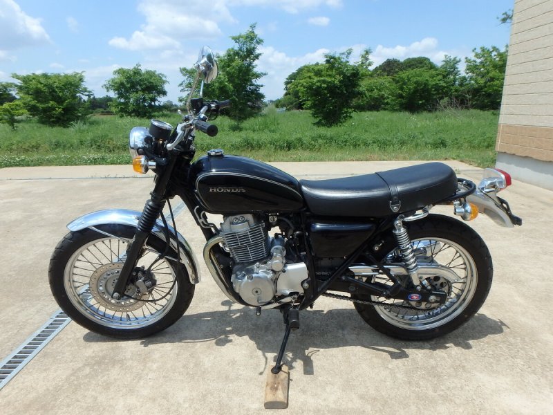 Honda cb400ss черный