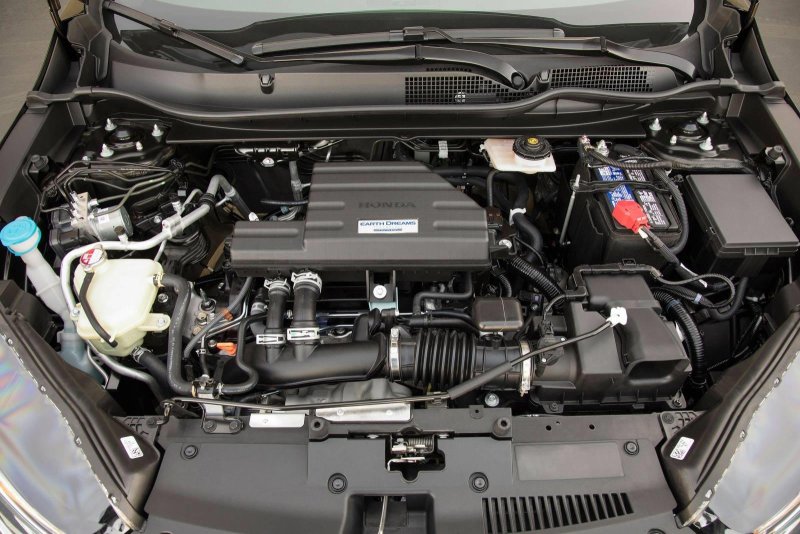 Подкапотное пространство Honda CR-V