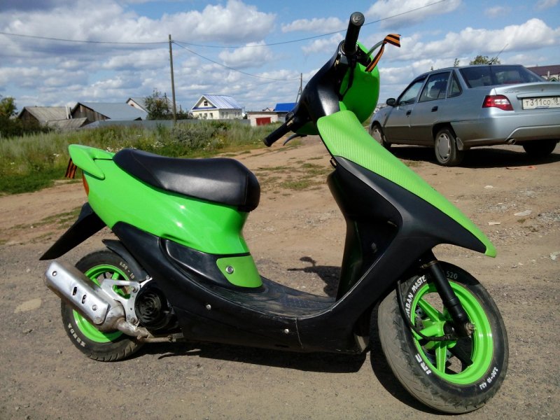Honda Dio 27 зеленый