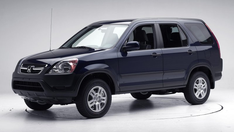 Honda CRV 2 поколение чёрная