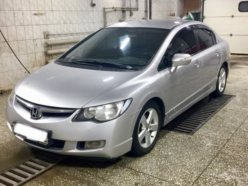 Honda Civic 2008 седан черный